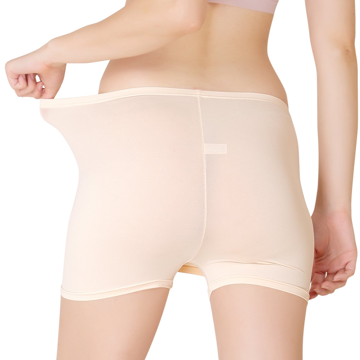Luella™ Double Layer Safety Shorts for Women & Girls – Your Perfect Under-Dress Essential.
