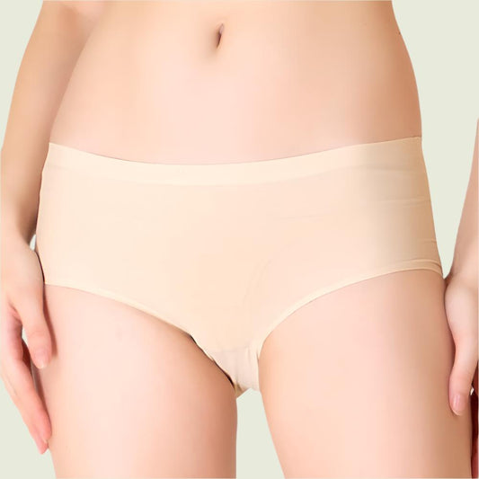 Luella™ Women's Seamless Ice Silk Hipster Panties – Luxe Comfort for Every Occasion.