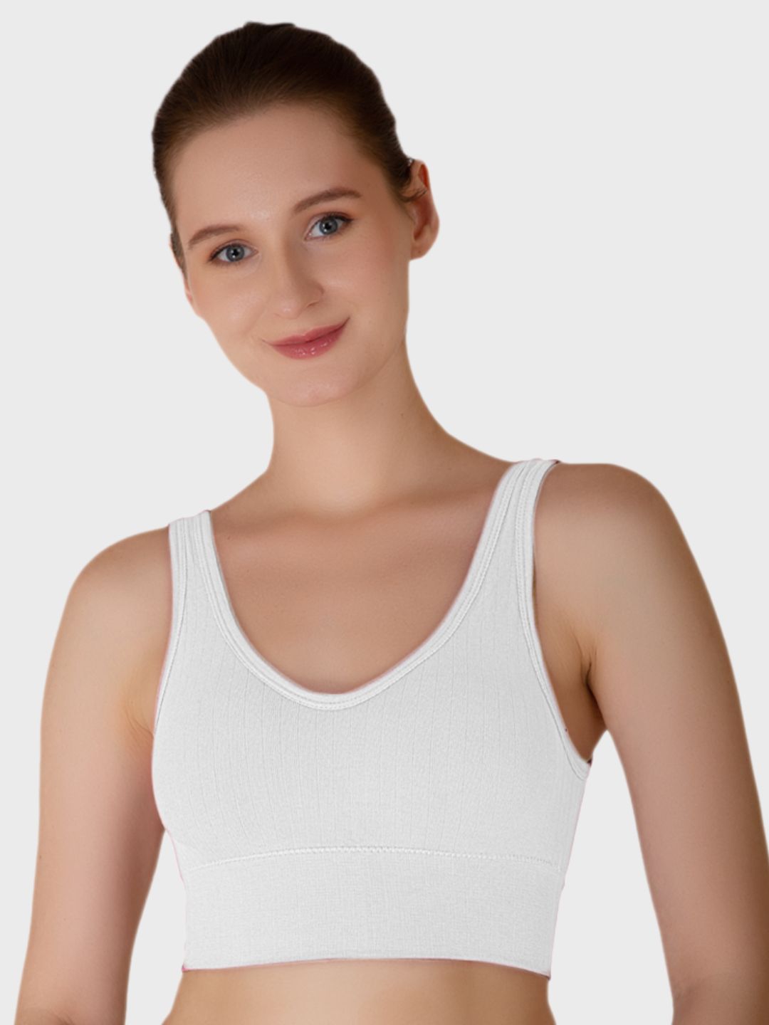 Luella™ Women's Everyday Wire-Free T-Shirt Bra – Luxuriously Soft Cotton Comfort.