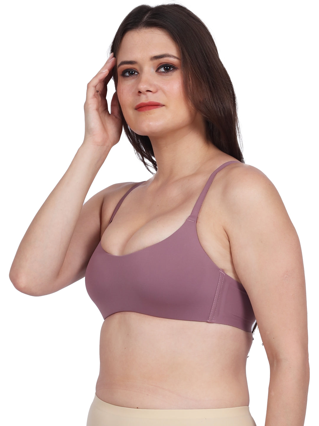 Luella® Non Padded WireFree Everyday Bra - 3/4th Coverage, Soft Foam, Adjustable Straps