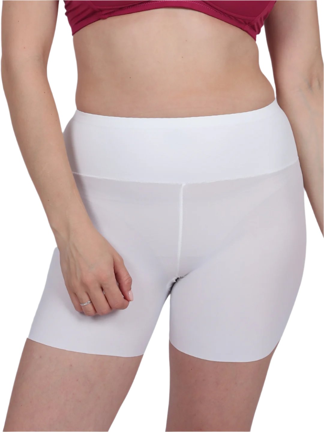 Luella™ Luxury Ice Silk Shapewear Slip Shorts: Effortless Tummy Control for a Flawless Look.