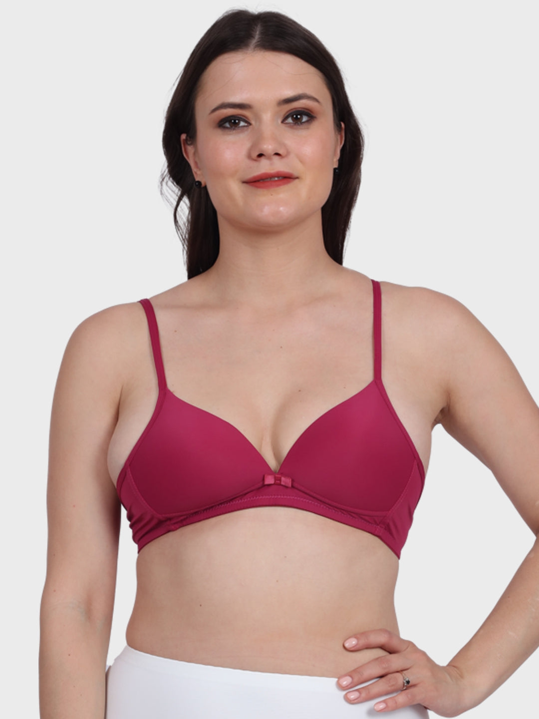 Luella® Non Padded Non Wired Everyday Bra - with Seamless Fabric & Elegant Design