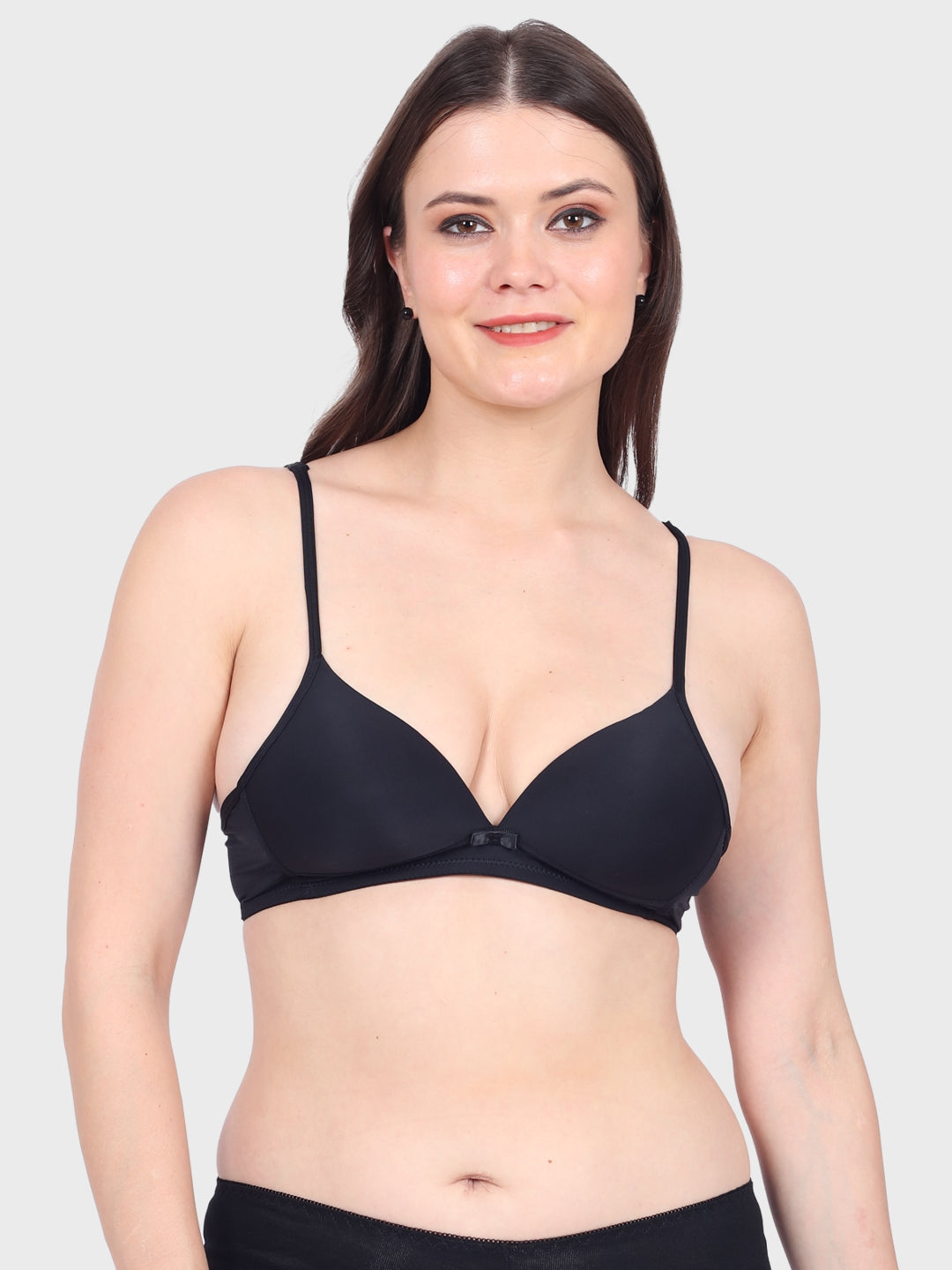 Luella® Non Padded Non Wired Everyday Bra - with Seamless Fabric & Elegant Design