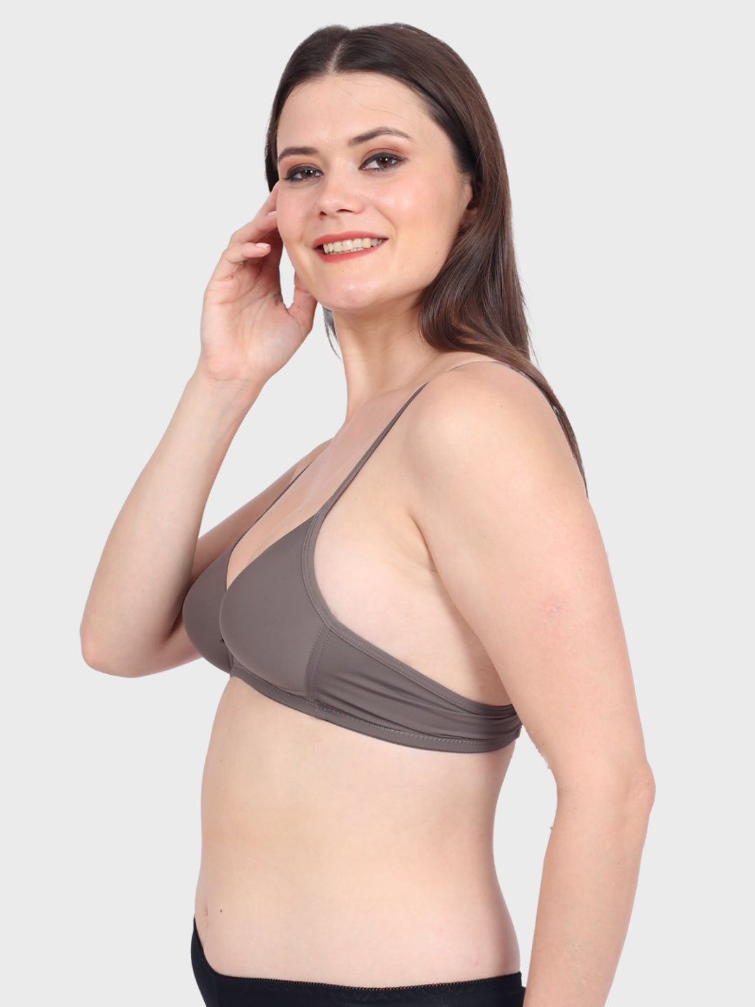 Luella® Non Padded Non Wired Everyday Bra - with Seamless Fabric & Elegant Design