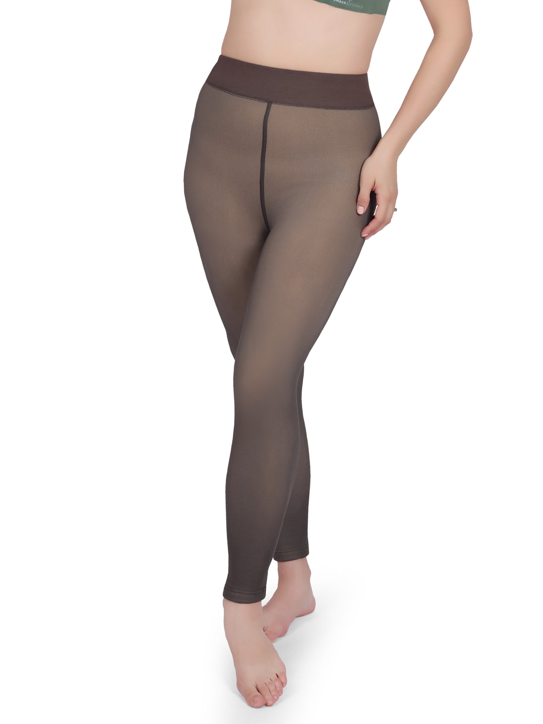 Luella® Fleece-Lined Dual Tone Leggings for Winter Adventures: Stay Warm, Stay Stylish