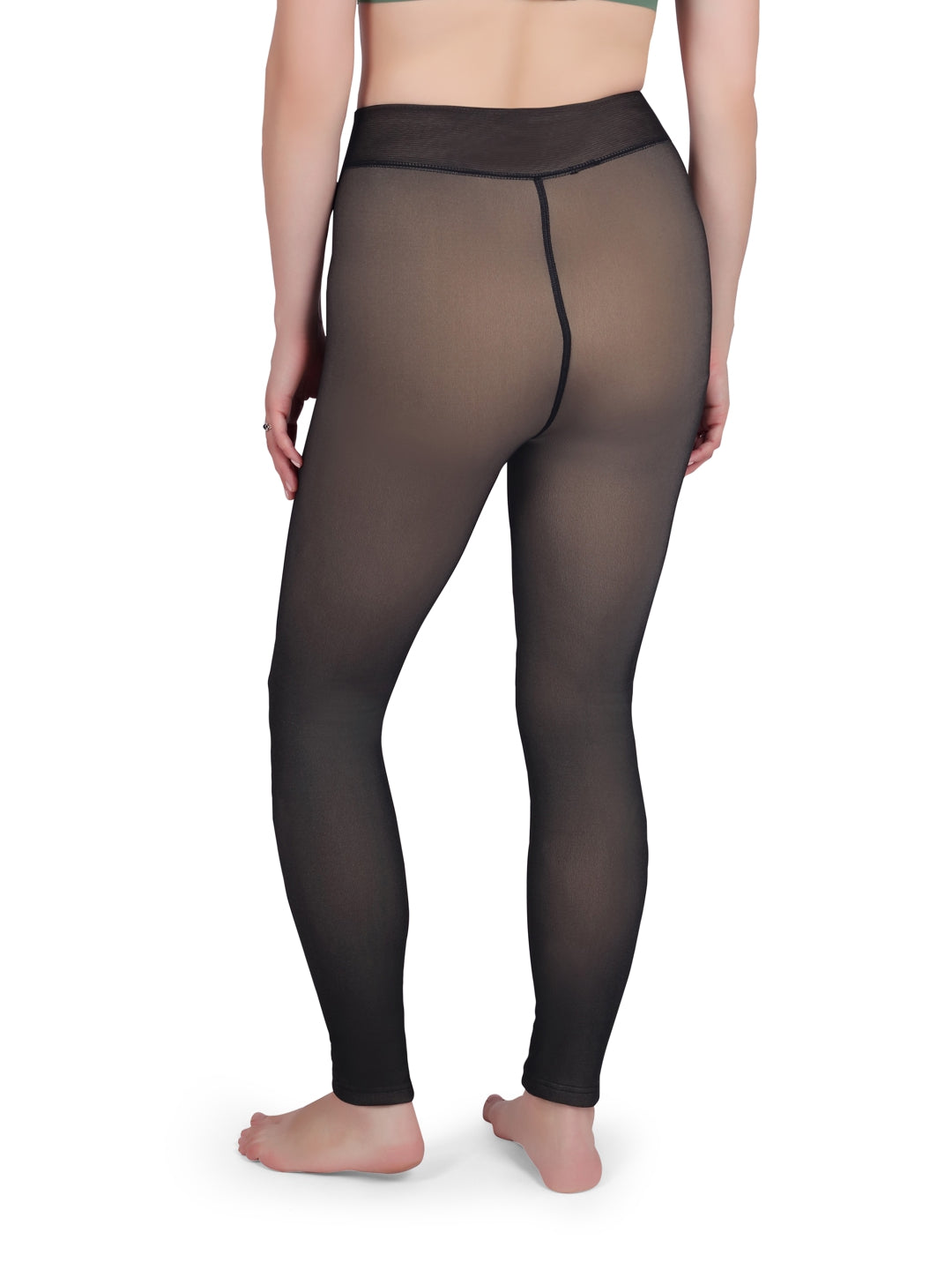 Luella® Fleece-Lined Dual Tone Leggings for Winter Adventures: Stay Warm, Stay Stylish