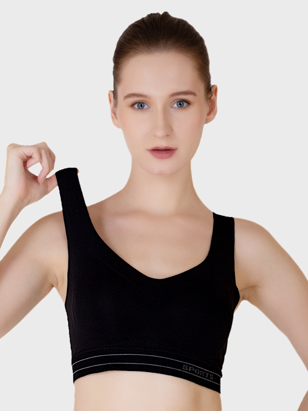 Luella™ Women’s Lightly Padded Wire-Free T-Shirt Bra – Breathable and Seamless Comfort.