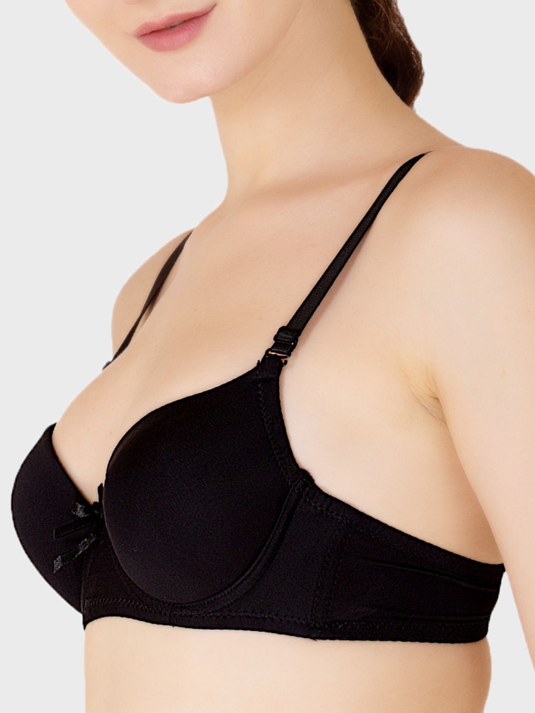 Luella™ Padded Push-Up Bra with Underwire – Seamless Comfort, Effortless Style.