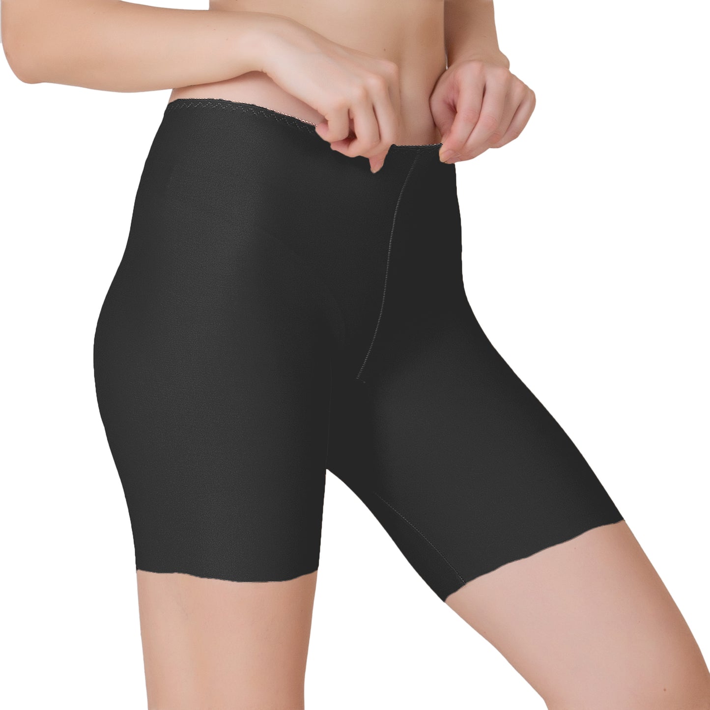 Luella™ Luxury Ice Silk Tummy Control Slip Shorts: Elevate Your Style for Women and Girls Under Dresses and Cycling!