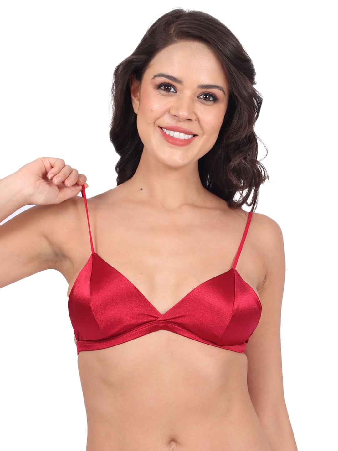 Luella Satin Bliss Wire-Free Bralette