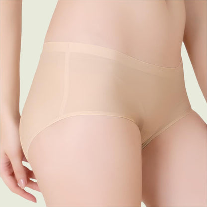 Luella™ Women's Seamless Ice Silk Hipster Panties – Luxe Comfort for Every Occasion.