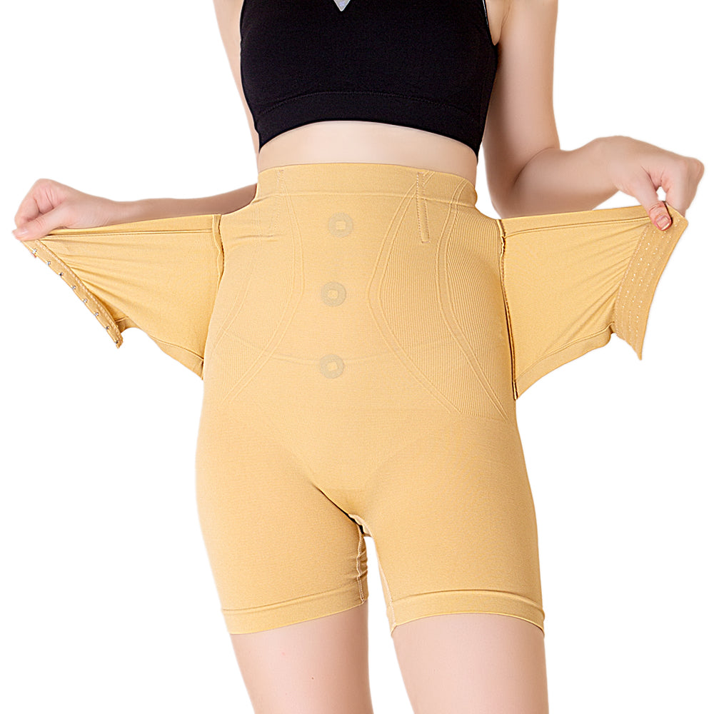 Luella™ Women’s Seamless High Waist Booty Lifter Shorts with Steel Hook - Anti-Bacterial Belly Control for Effortless Shaping.