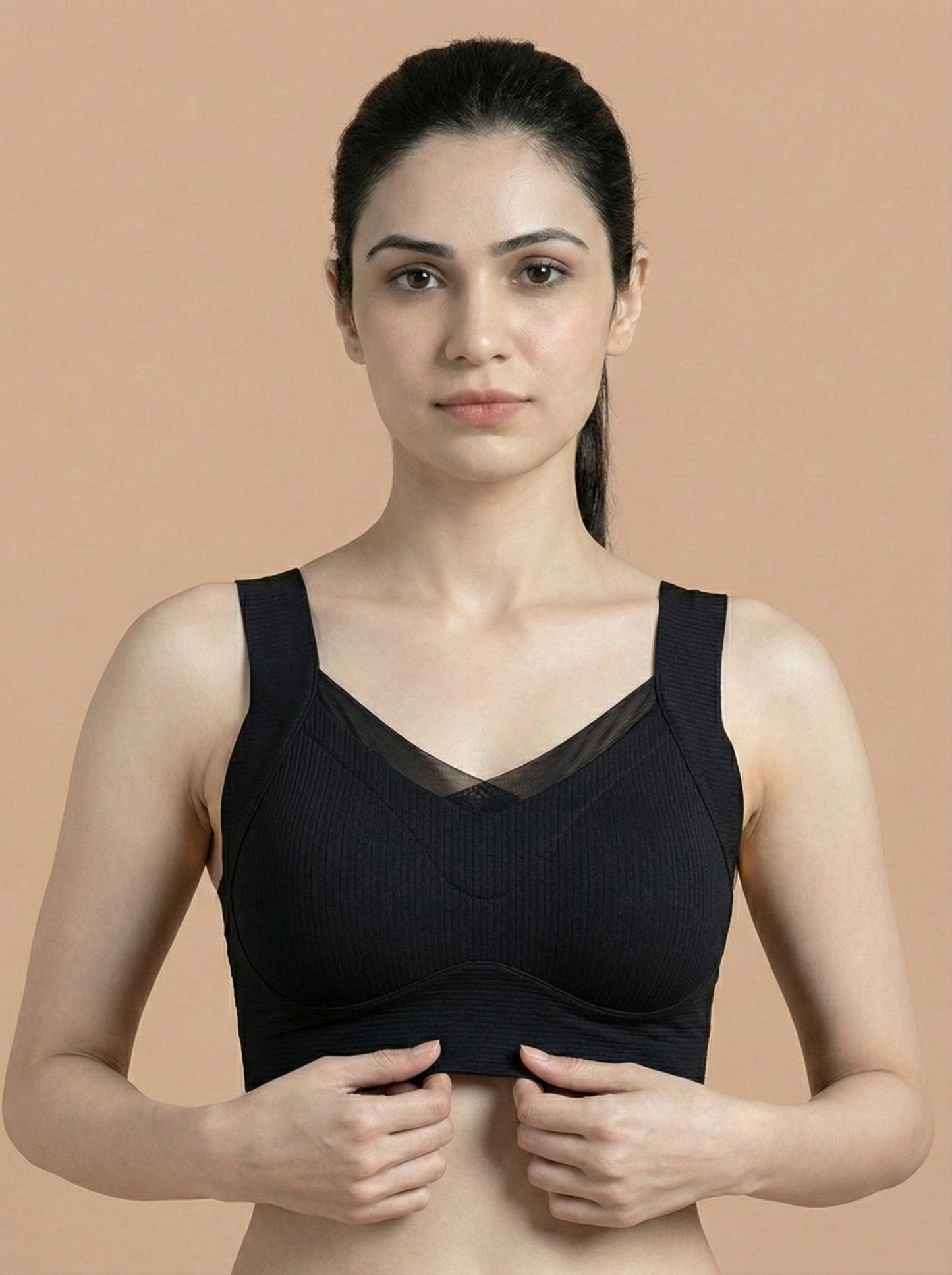 Luella Signature Lace™: The Wire-Free "Second Skin" Bra (Seamless Nylon) aka NINJA Bra