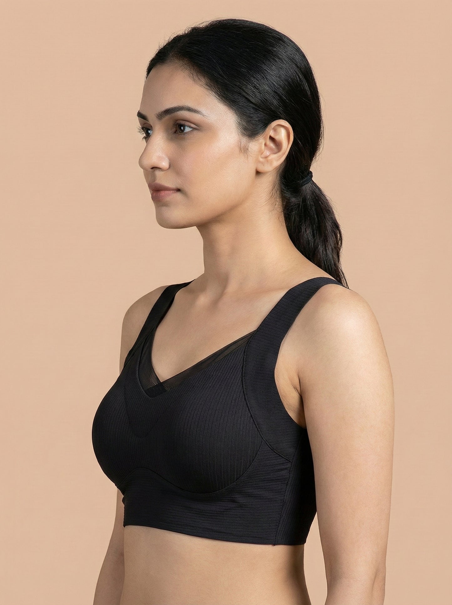 Luella Signature Lace™: The Wire-Free "Second Skin" Bra (Seamless Nylon) aka NINJA Bra