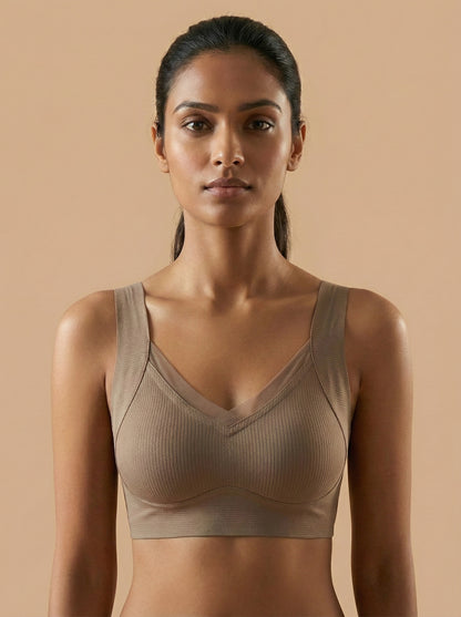 Luella Signature Lace™: The Wire-Free "Second Skin" Bra (Seamless Nylon) aka NINJA Bra