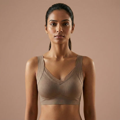 Luella Signature Lace™: The Wire-Free "Second Skin" Bra (Seamless Nylon) aka NINJA Bra