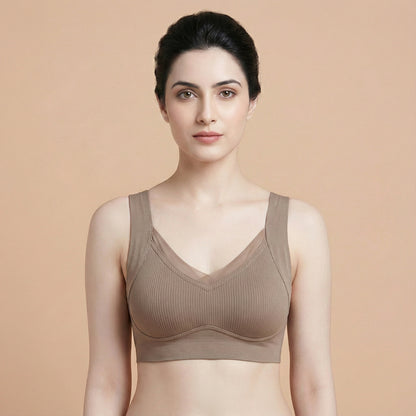 Luella Signature Lace™: The Wire-Free "Second Skin" Bra (Seamless Nylon) aka NINJA Bra