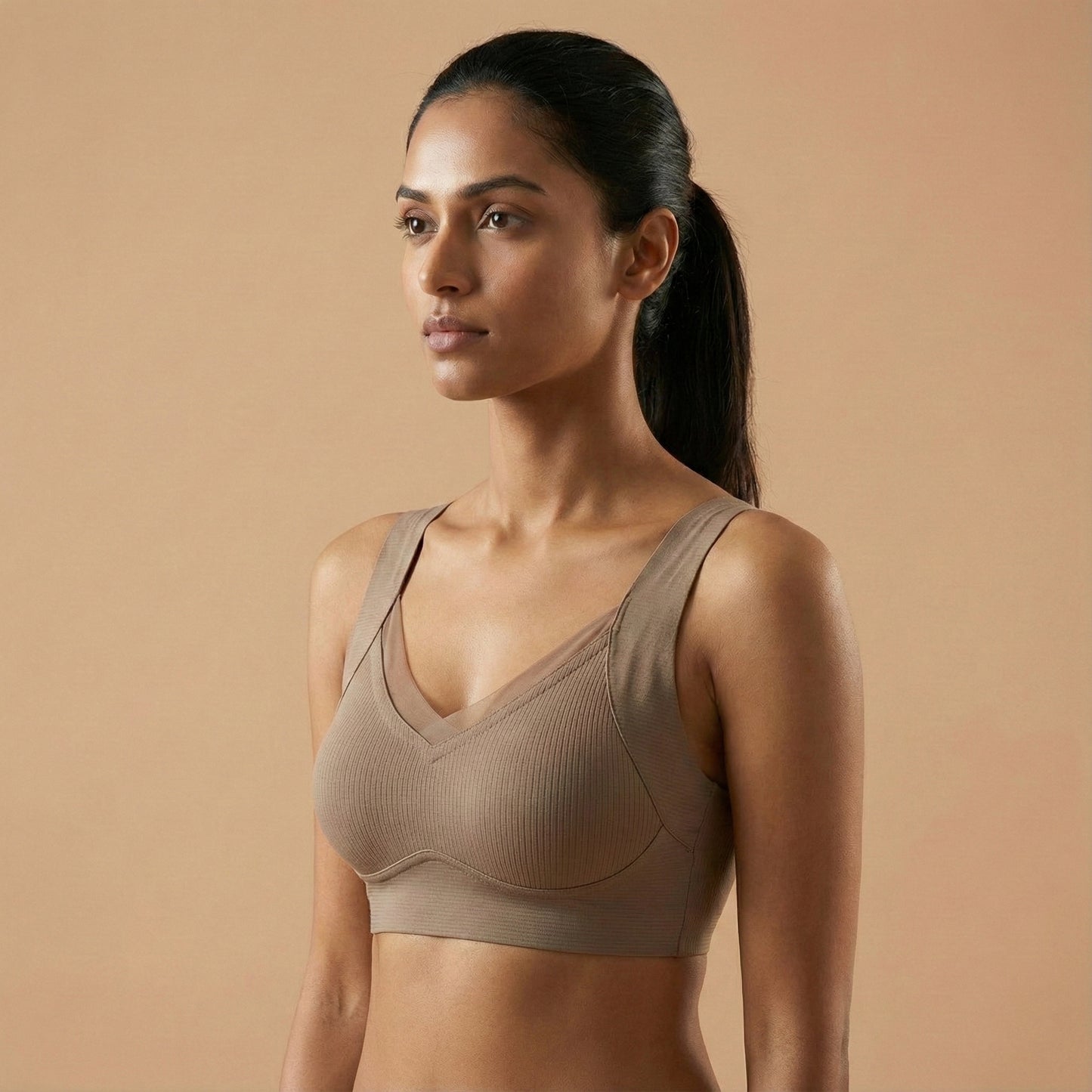 Luella Signature Lace™: The Wire-Free "Second Skin" Bra (Seamless Nylon) aka NINJA Bra