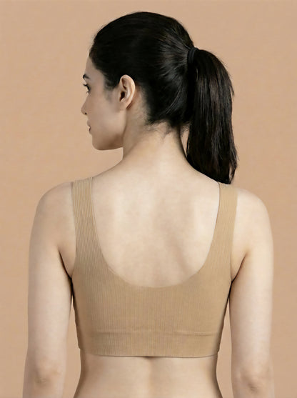 Luella Signature Lace™: The Wire-Free "Second Skin" Bra (Seamless Nylon) aka NINJA Bra