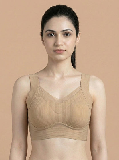 Luella Signature Lace™: The Wire-Free "Second Skin" Bra (Seamless Nylon) aka NINJA Bra