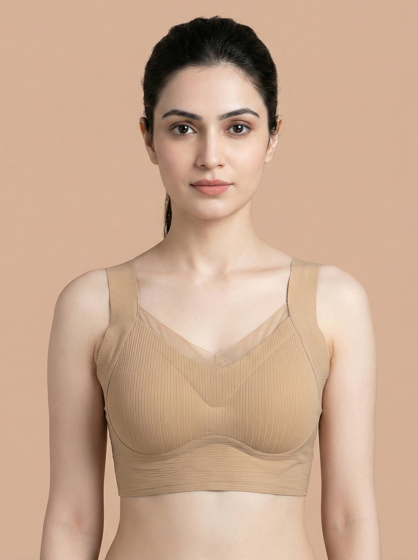 Luella Signature Lace™: The Wire-Free "Second Skin" Bra (Seamless Nylon) aka NINJA Bra