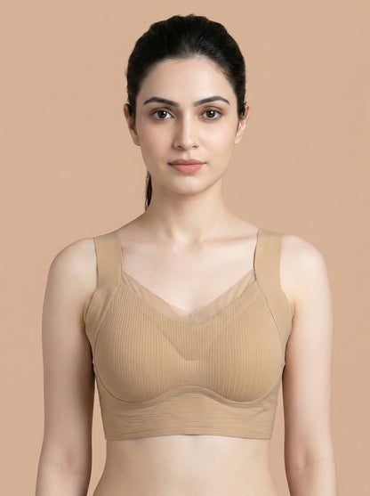 Luella Signature Lace™: The Wire-Free "Second Skin" Bra (Seamless Nylon) aka NINJA Bra