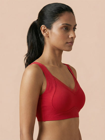 Luella Signature Lace™: The Wire-Free "Second Skin" Bra (Seamless Nylon) aka NINJA Bra