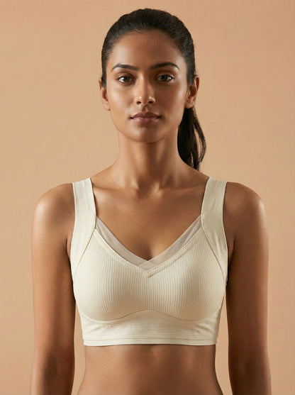 Luella Signature Lace™: The Wire-Free "Second Skin" Bra (Seamless Nylon) aka NINJA Bra