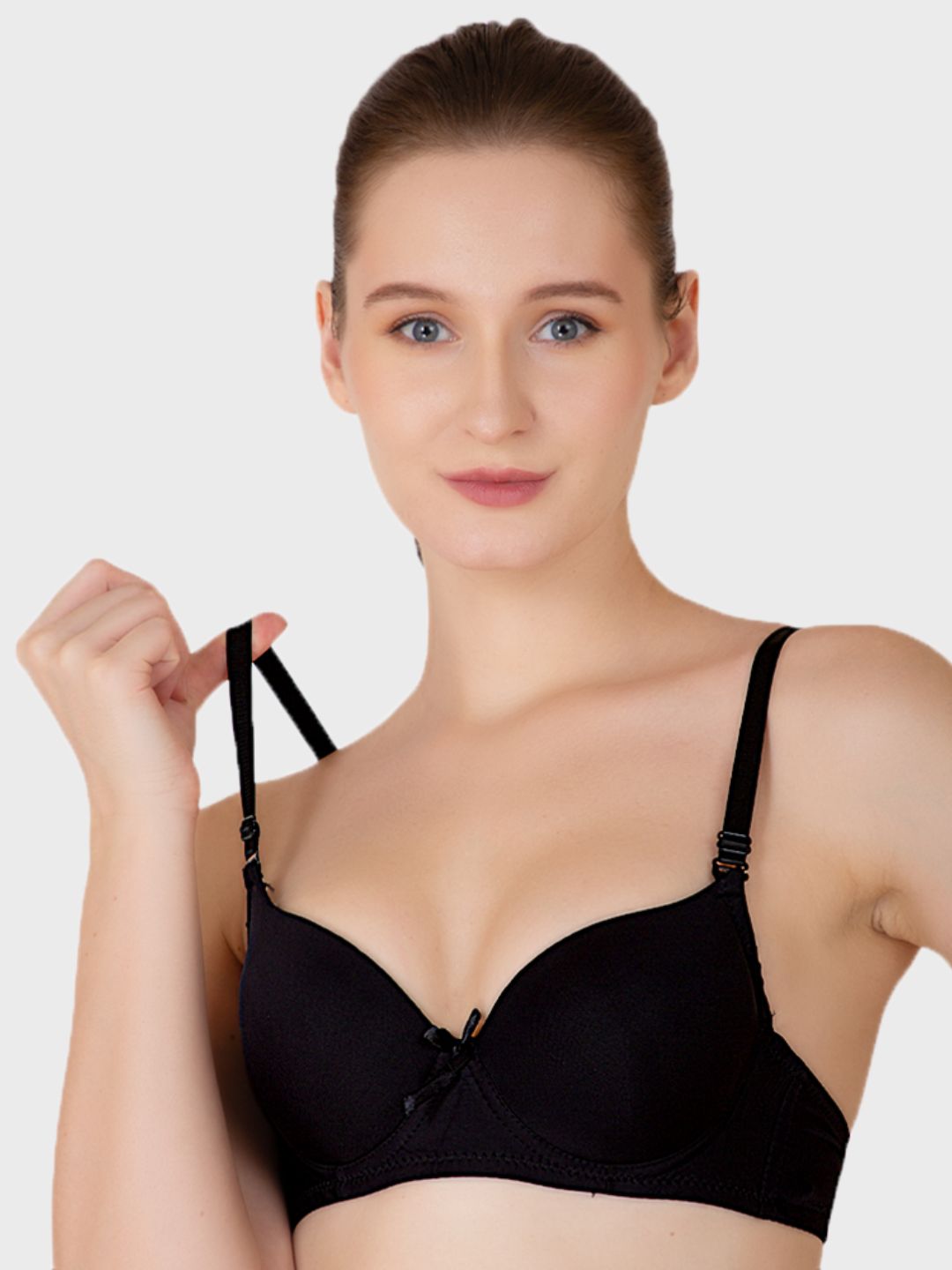 Luella™ Padded Push-Up Bra with Underwire – Seamless Comfort, Effortless Style.