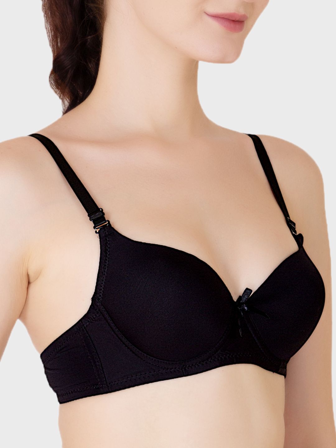 Luella™ Padded Push-Up Bra with Underwire – Seamless Comfort, Effortless Style.