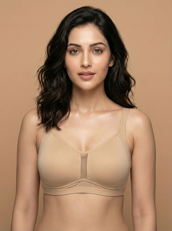 The Air Flow Bra a.k.a Luella Mesh-Detail Wireless Comfort Bra