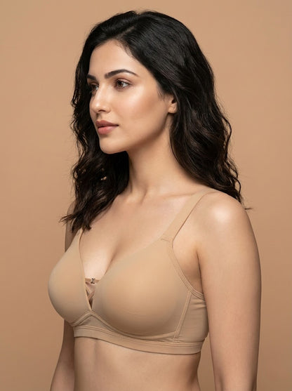Sweet Heart Bra aka The Luella Stone-Detail Deep-V Plunge Bra