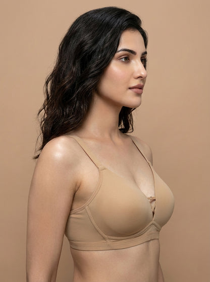 Sweet Heart Bra aka The Luella Stone-Detail Deep-V Plunge Bra