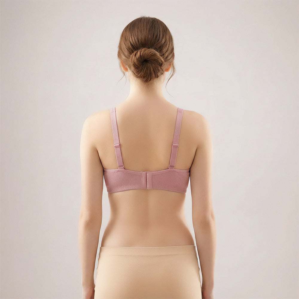 Luella Pack of 2 Maternity Cotton Front Open Padded Bra