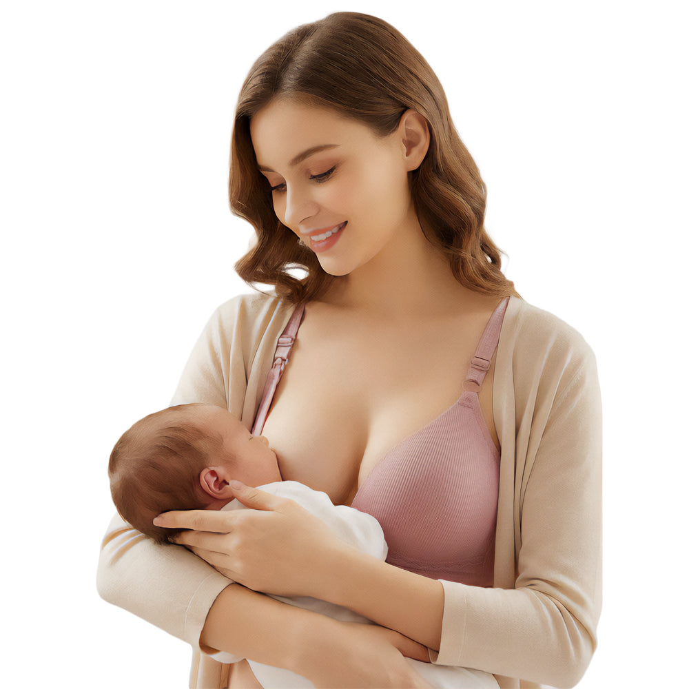 Luella Pack of 2 Maternity Cotton Front Open Padded Bra