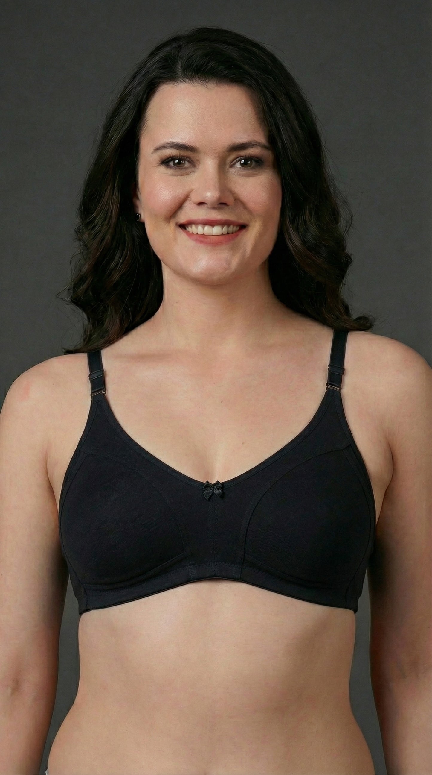 The Luella Double-Layered Cotton Comfort Bra - B Cup