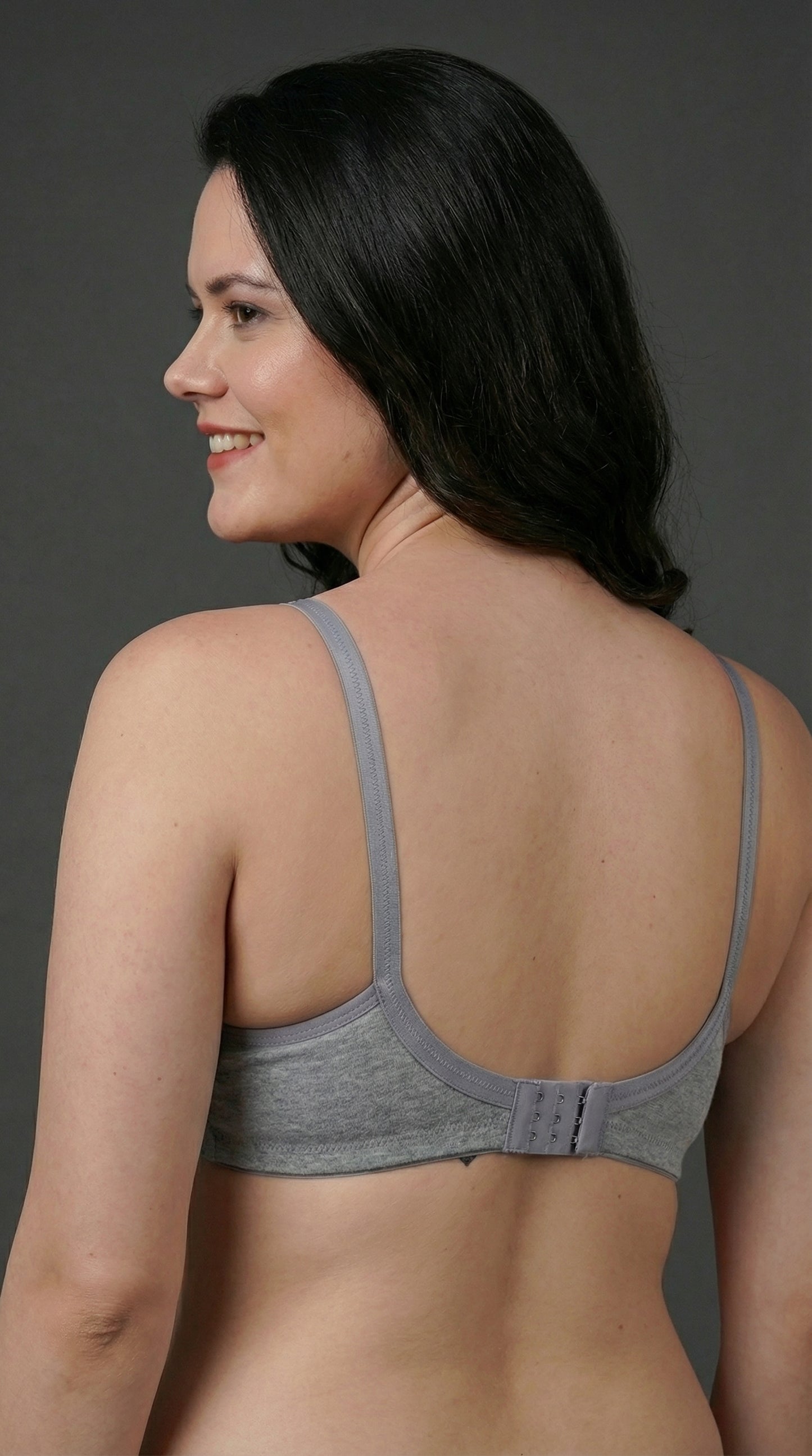 The Luella Double-Layered Cotton Comfort Bra - B Cup