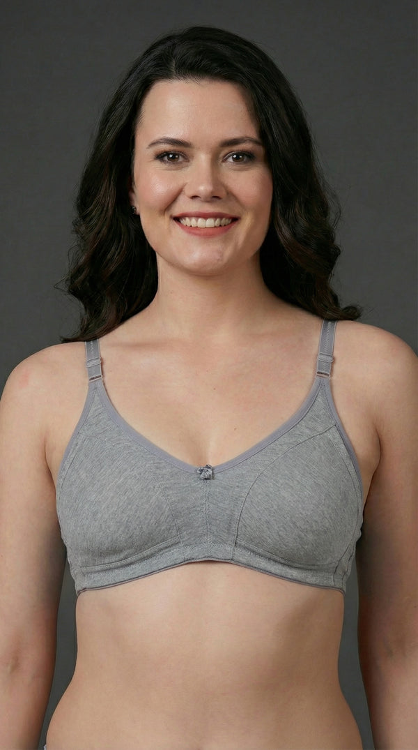 The Luella Double-Layered Cotton Comfort Bra - B Cup