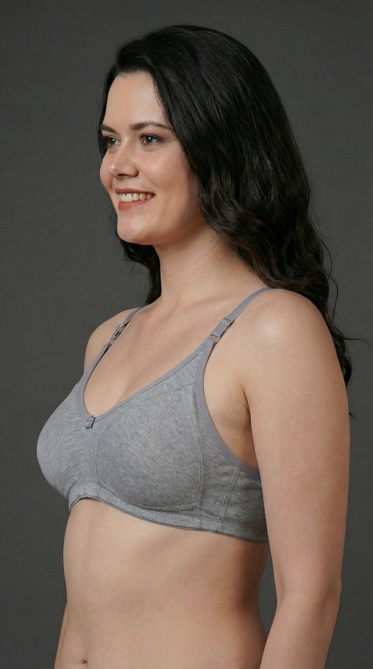 The Luella Double-Layered Cotton Comfort Bra - B Cup