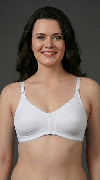 The Luella Double-Layered Cotton Comfort Bra - B Cup