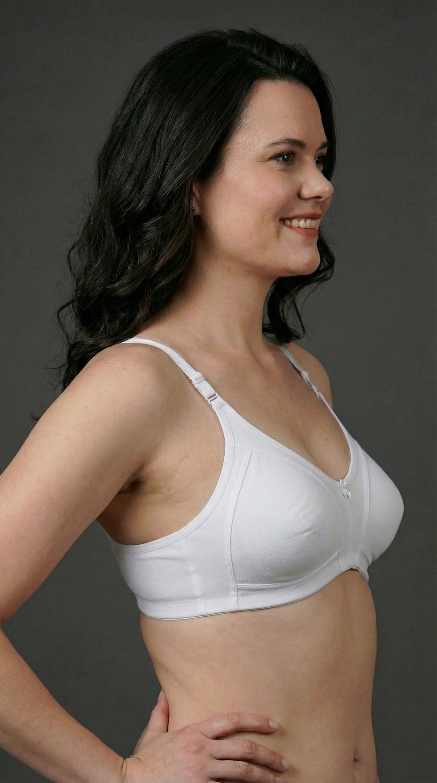 The Luella Double-Layered Cotton Comfort Bra - B Cup