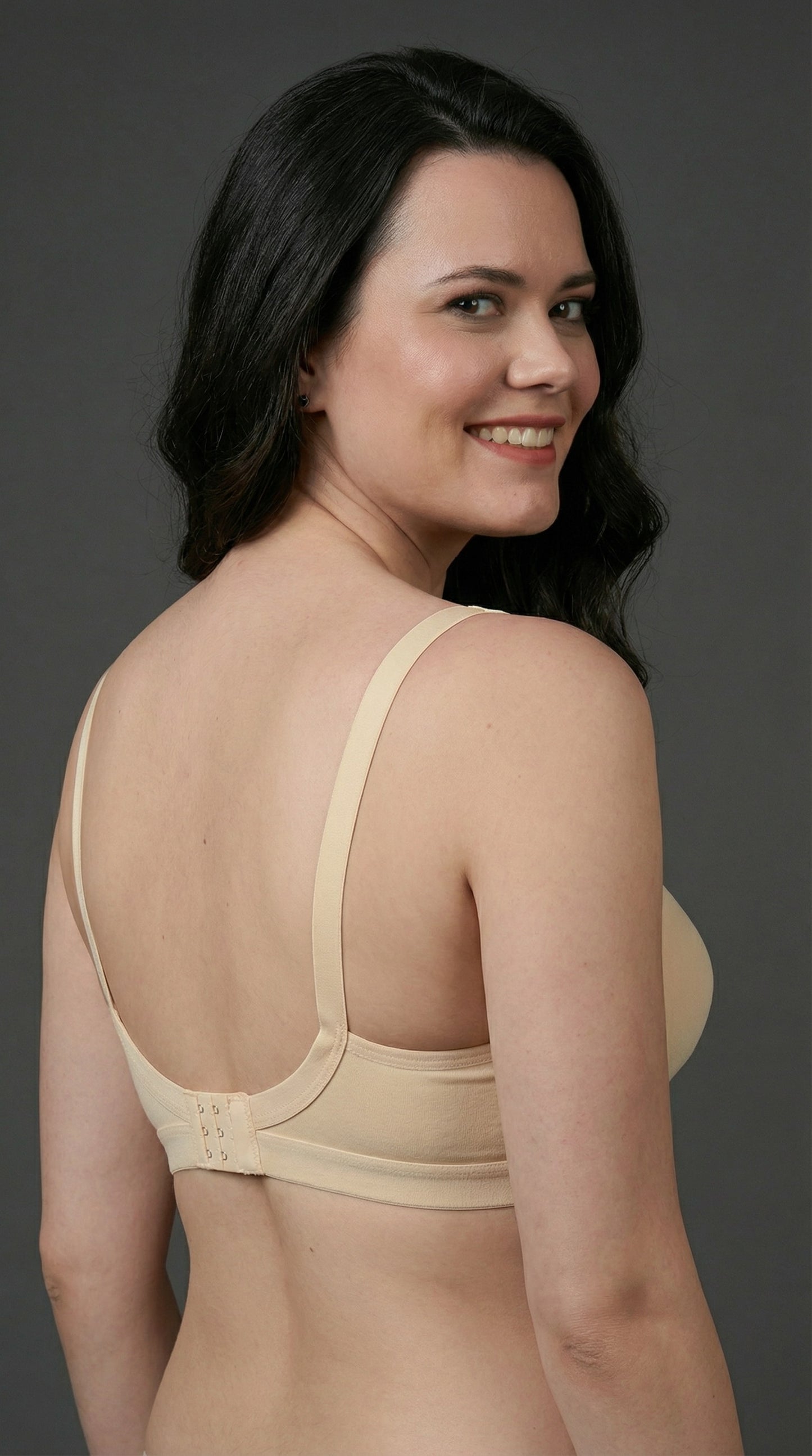 The Luella Double-Layered Cotton Comfort Bra - C Cup