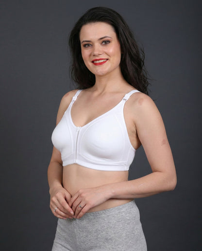 The Luella Double-Layered Cotton Comfort Bra - D Cup