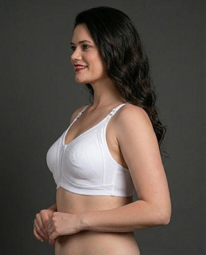 The Luella Double-Layered Cotton Comfort Bra - D Cup