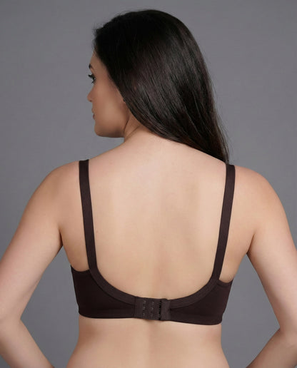 The Luella Double-Layered Cotton Comfort Bra - D Cup