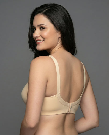 The Luella Double-Layered Cotton Comfort Bra - D Cup