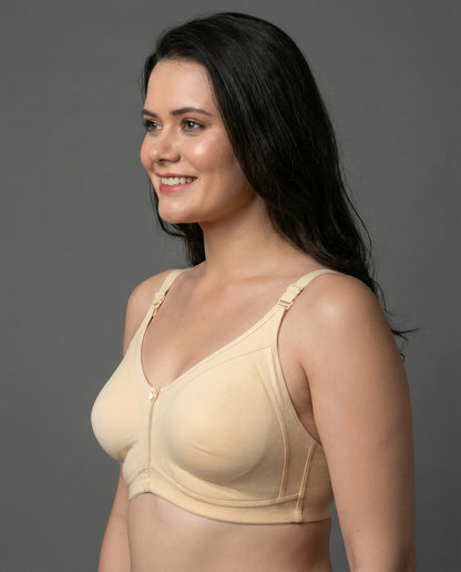 The Luella Double-Layered Cotton Comfort Bra - D Cup