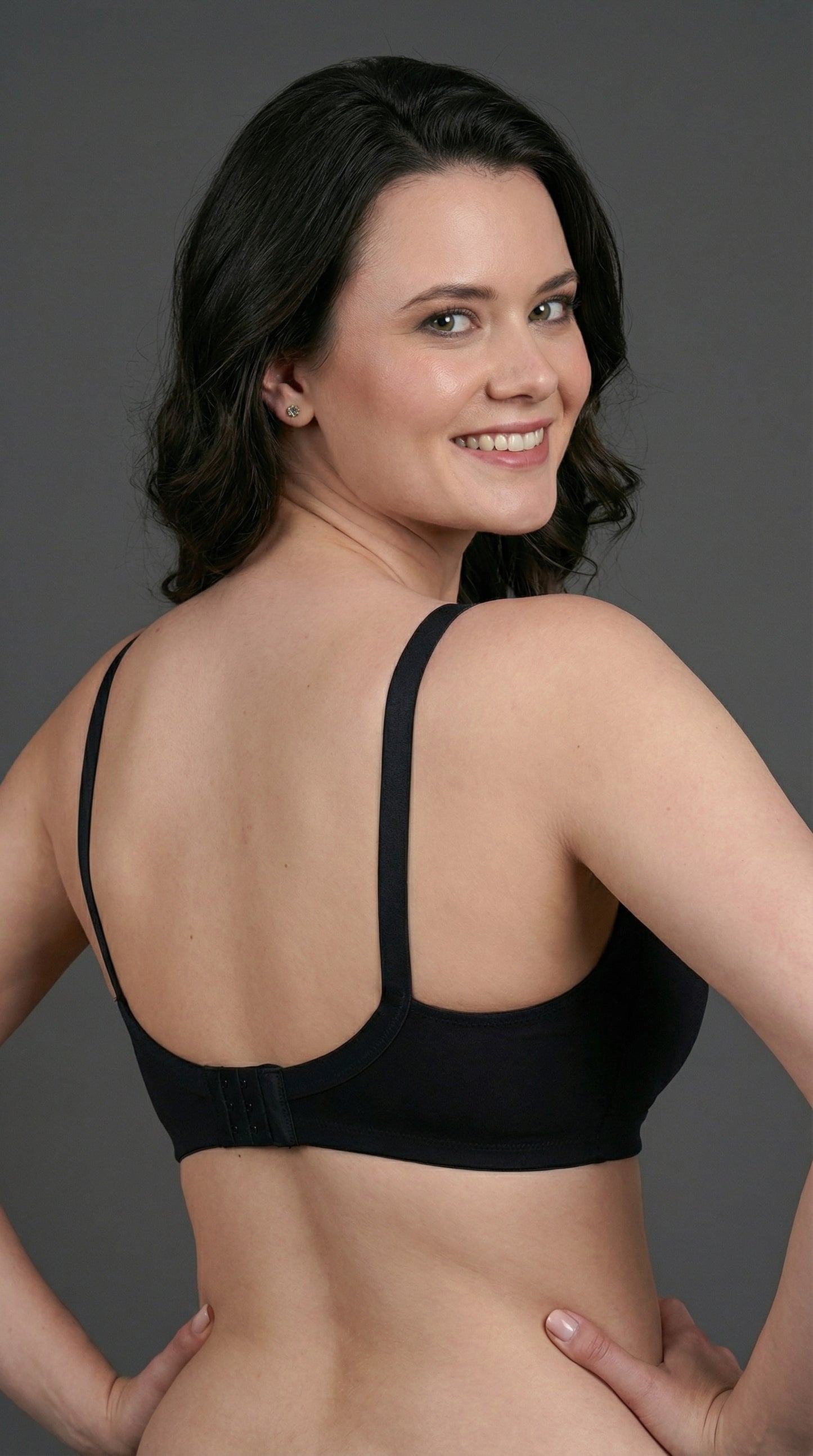 The Luella Double-Layered Cotton Comfort Bra - D Cup