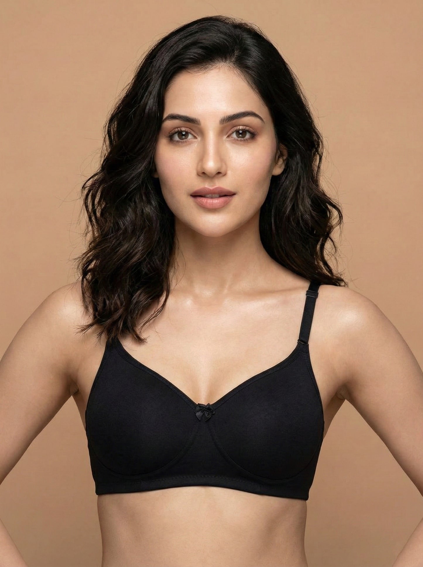 The Luella Cotton-Blend Seamless Padded Everyday Bra