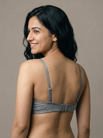 The Luella Cotton-Blend Seamless Padded Everyday Bra